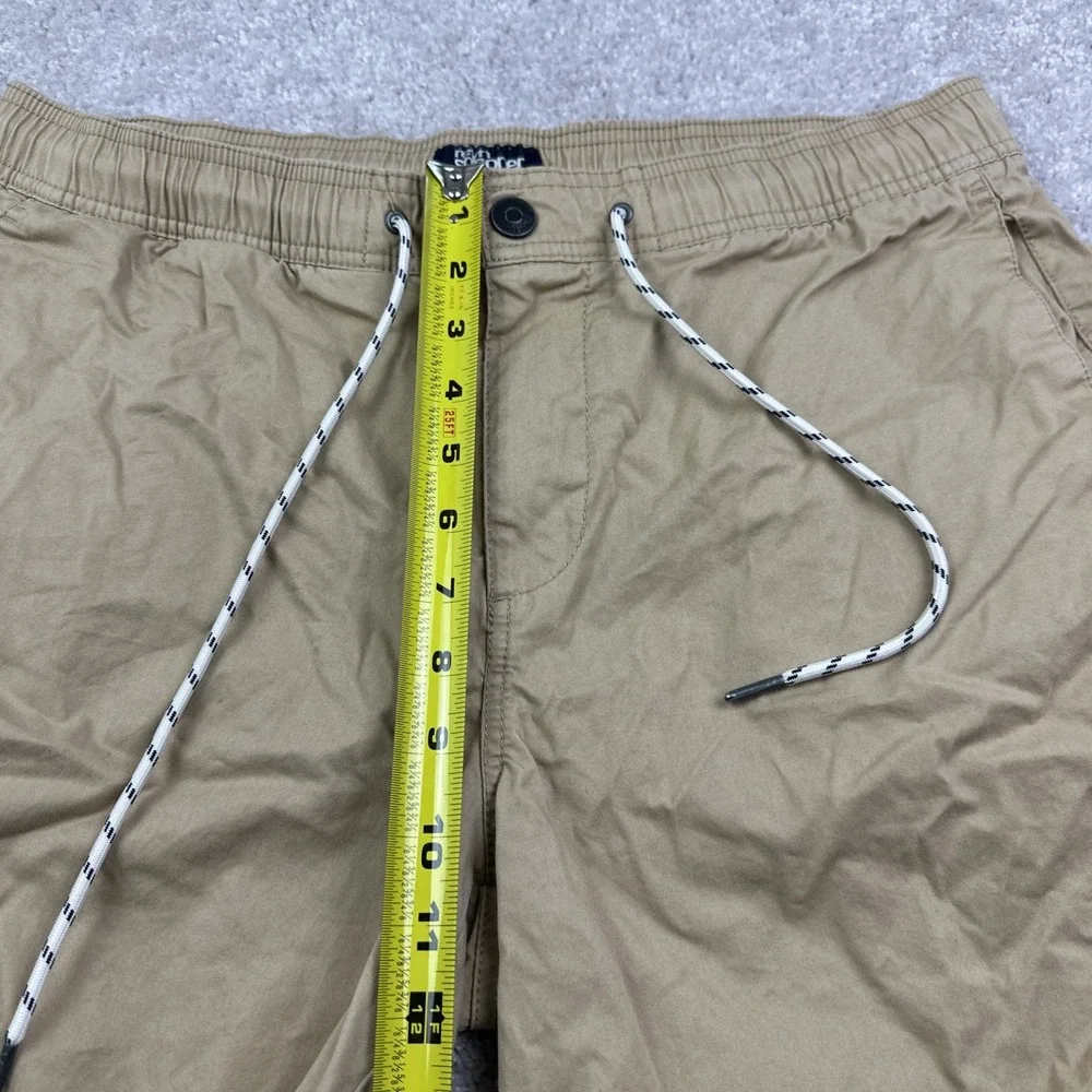 Reyn Spooner Shorts‎ Mens Medium Khaki Beige Chino Drawstring Classic Casual